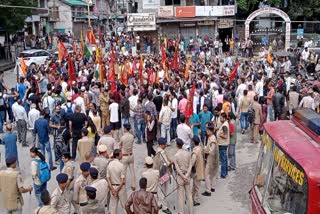 Devbhoomi Jagran Manch Protest in Kullu