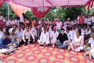 DHARNA ON GAULA BRIDGE