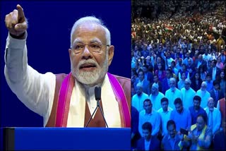 PM Modi address Indian diaspora in New York Narendra Modi US visit updates