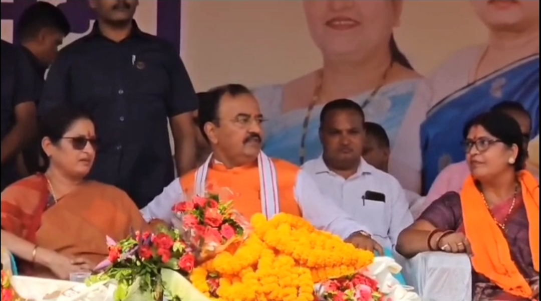 Uttar Pradesh Deputy CM Keshav Prasad Maurya participated in BJP Parivartan Yatra in Koderma