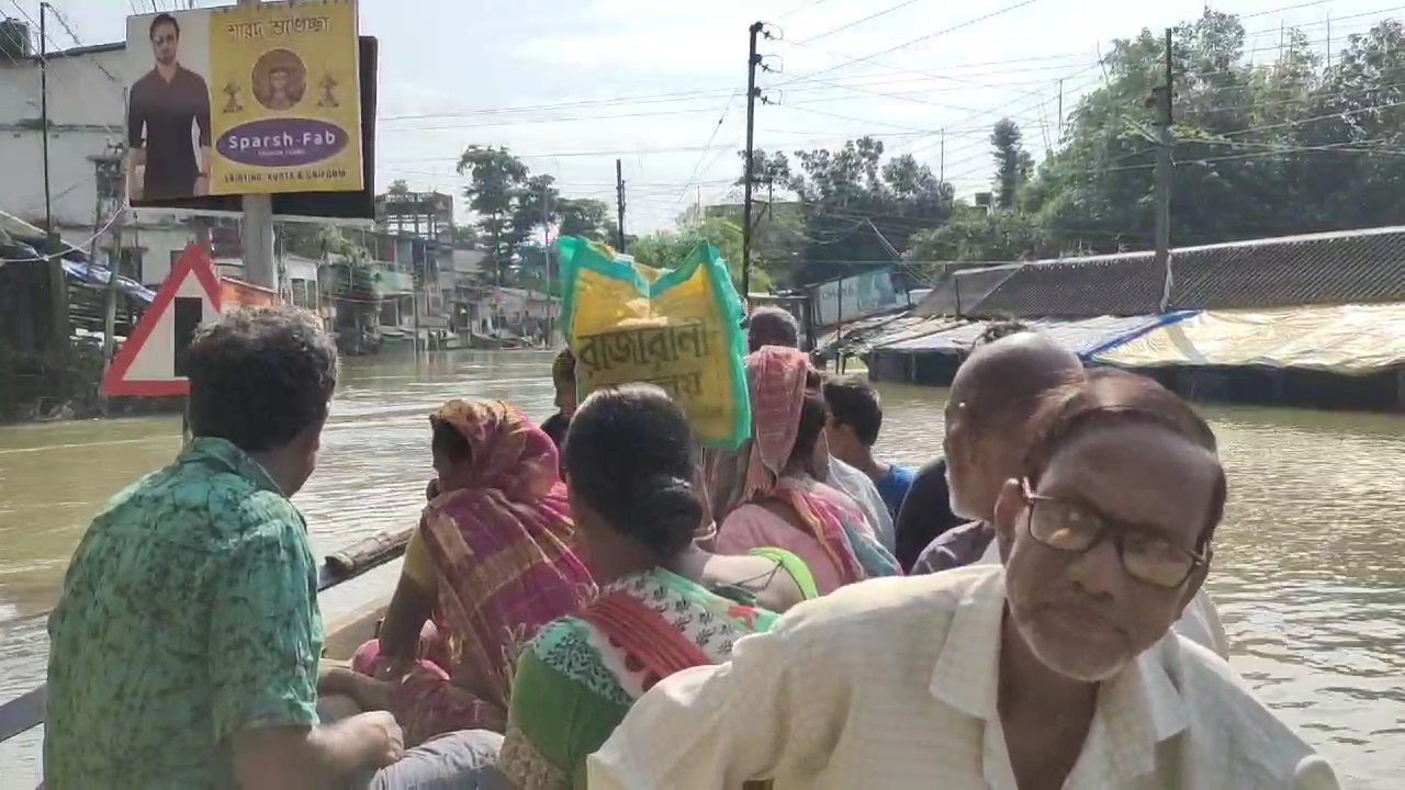 Ghatal Flood Situation