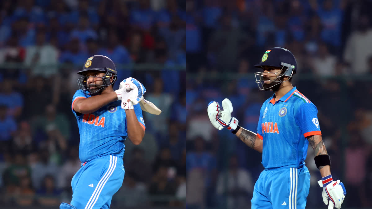 Cricket World Cup 2023  India vs New Zealand  Records Virat Kohli And Rohit Sharma Can Break  Virat Kohli And Rohit Sharma  Rohit Sharma ODI Record  Virat Kohli ODI Records  ഏകദിന ക്രിക്കറ്റ് ലോകകപ്പ്  ലോകകപ്പ് ക്രിക്കറ്റ് 2023  ഇന്ത്യ ന്യൂസിലന്‍ഡ്  വിരാട് കോലി ഏകദിന റെക്കോഡുകള്‍  രോഹിത് ശര്‍മ റെക്കോഡുകള്‍