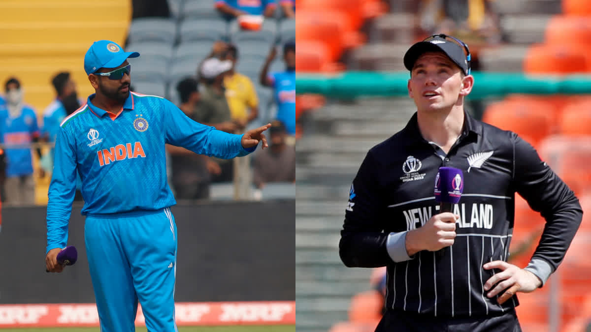 India vs New Zealand  India vs New Zealand Toss Report  Rohit Sharma  Tom Latham  ഇന്ത്യ vs ന്യൂസിലന്‍ഡ്  ഇന്ത്യ vs ന്യൂസിലന്‍ഡ് ടോസ് റിപ്പോര്‍ട്ട്  രോഹിത് ശര്‍മ  ടോം ലാഥം  ഏകദിന ലോകകപ്പ് 2023  Cricket World Cup 2023