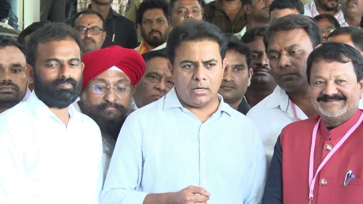 KTR and Harish Rao on Election Campaign