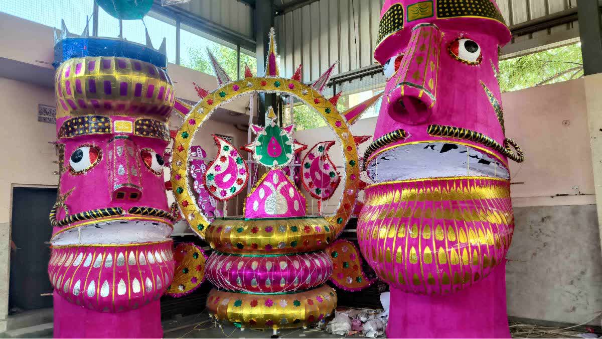 105 feet high Ravana will be burnt in Adarsh ​​Nagar