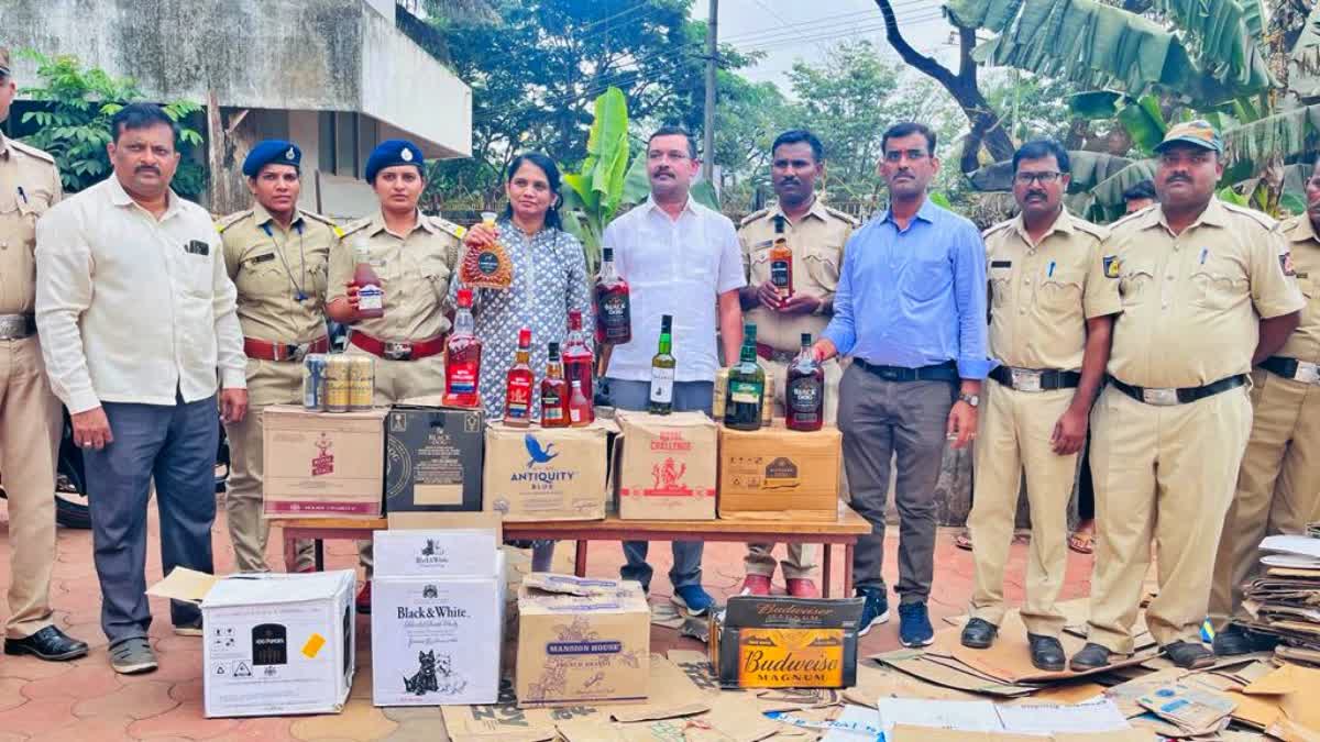 Liquor worth 43 lakhs seized