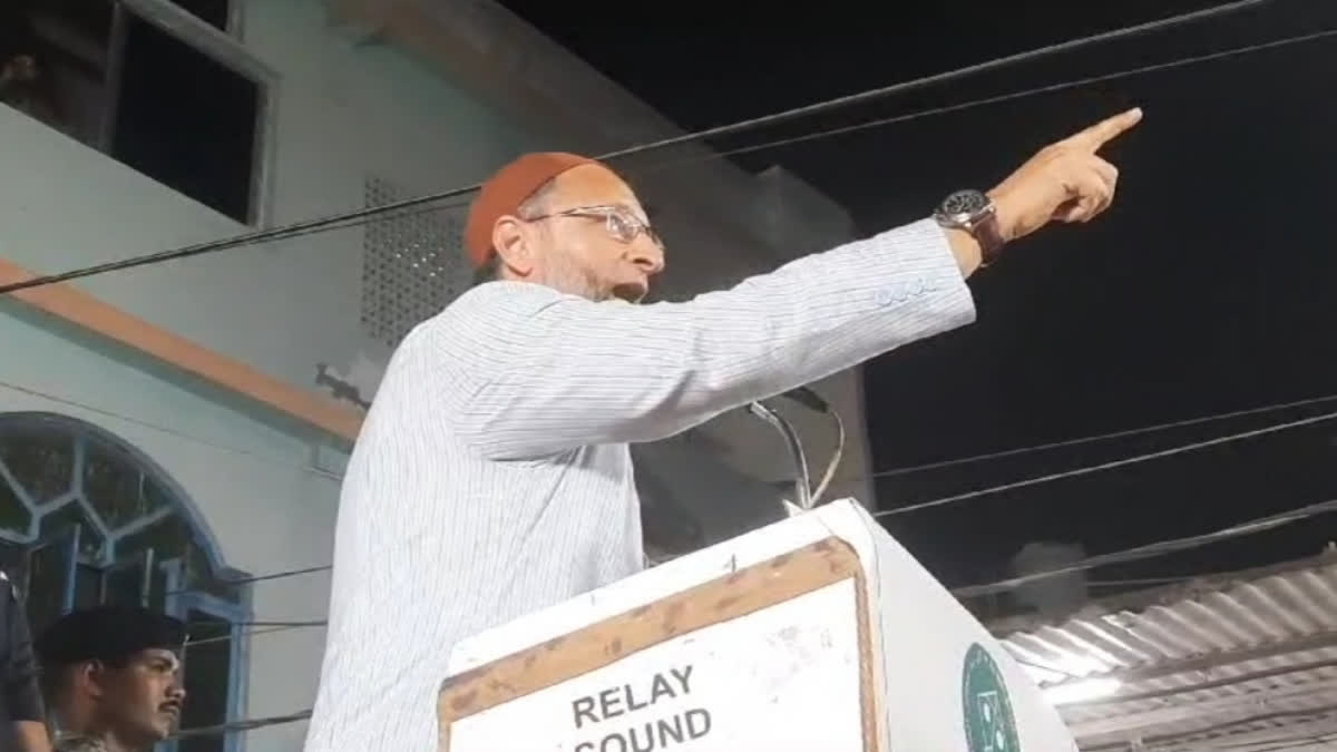 AIMIM supremo Asaduddin Owaisi targets BJP, Congress in Rajasthan's Jaipur