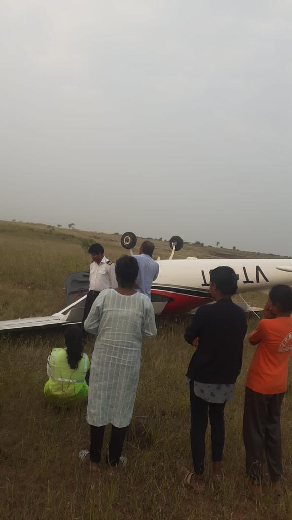 Training Aircraft Crash In Maharashtra Pune