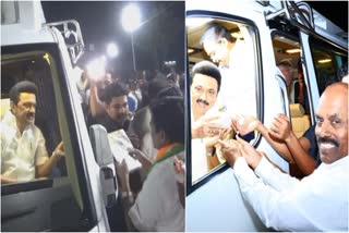 MK Stalin visited