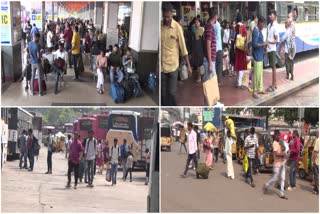 passenger Rush in Hyderabad