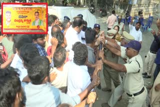 Police_stopped_Chandranna_Dasara_Kanuka_Program