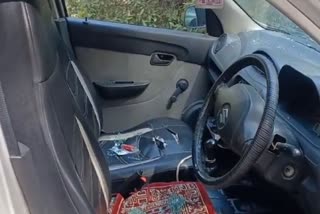 Theft In Rampur Bushar from alto car