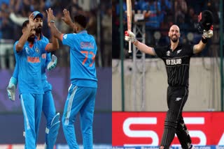 India vs New Zealand Score updates  India vs New Zealand  Cricket World Cup 2023  Daryl Mitchell  Rachin Ravindra  ഏകദിന ലോകകപ്പ് 2023  ഡാരില്‍ മിച്ചല്‍  രചിന്‍ രവീന്ദ്ര  Mohammed Shami  മുഹമ്മദ് ഷമി