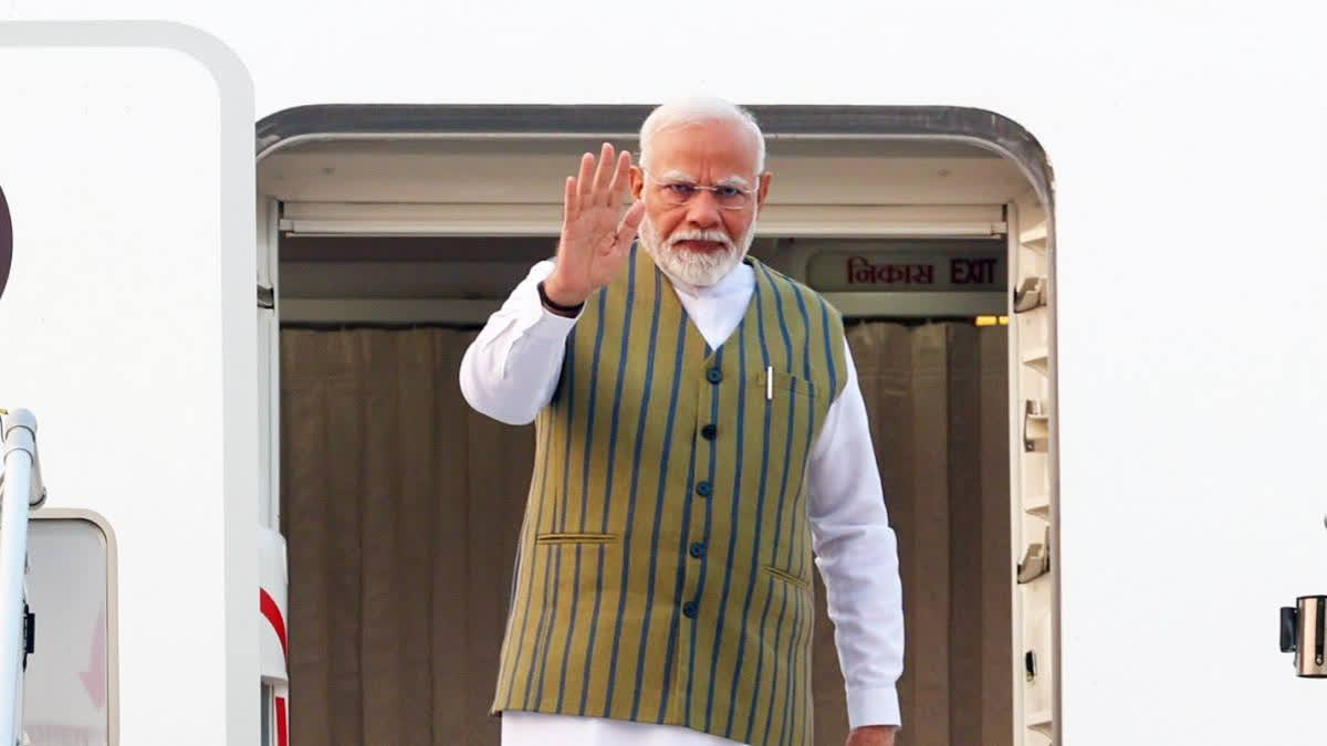 PM Modi departs for Russia to attend the BRICS Summit in Kazan, focusing on global issues and fostering bilateral relations with other member nations.