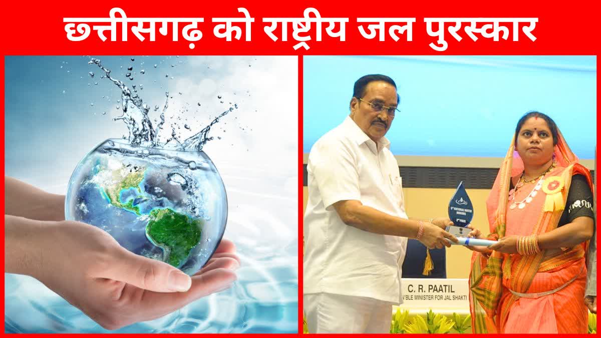 National Water Awards to Chhattisgarh