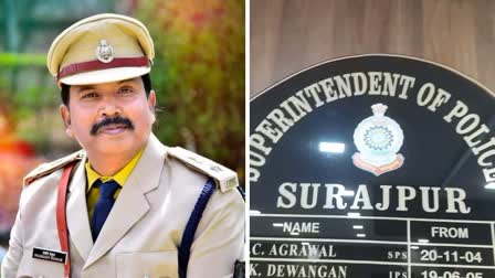 SURAJPUR SP PRASHANT THAKUR