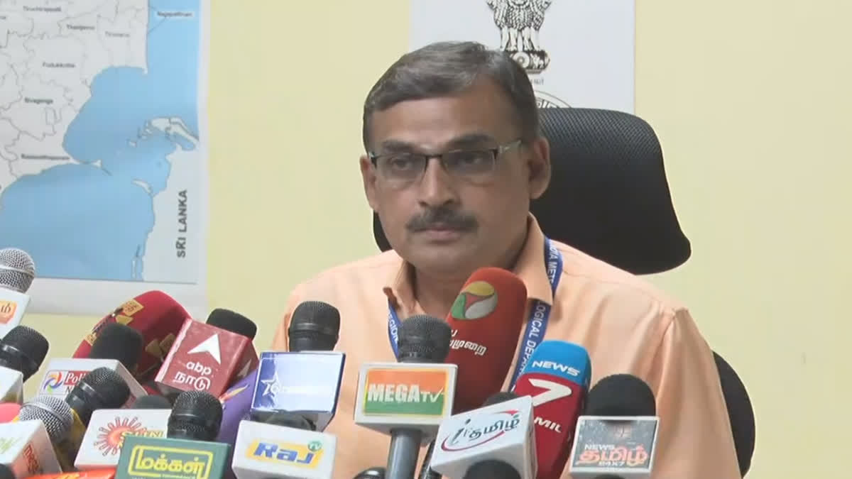 Meteorological Center Southern Regional Director Balachandran said Tamil Nadu will receive rain due to the low pressure zone