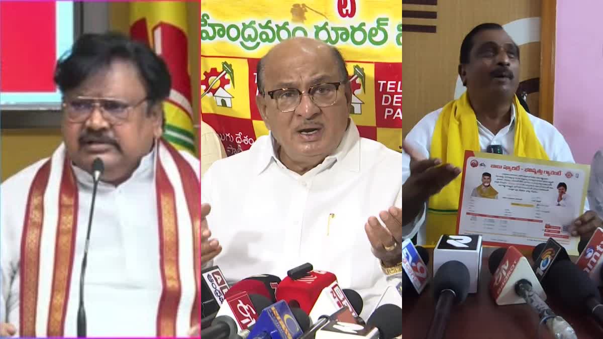 TDP Leaders Comments on Sajjala Ramakrishna Reddy