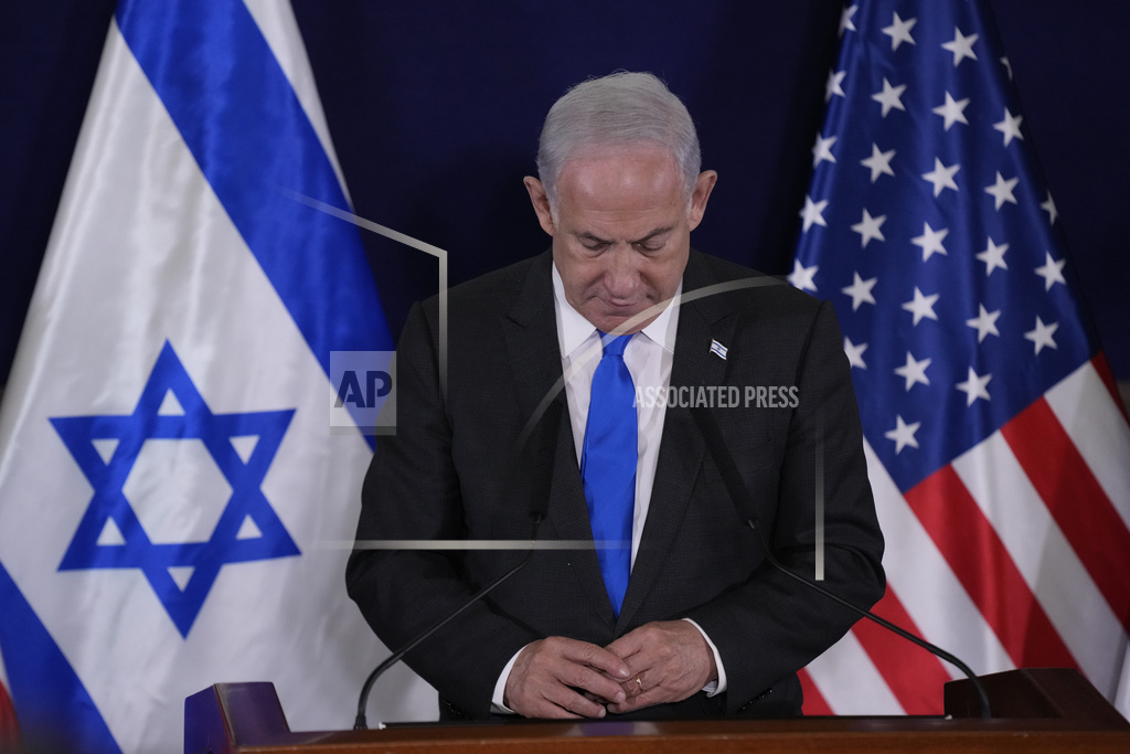Israel's Prime Minister Benjamin Netanyahu