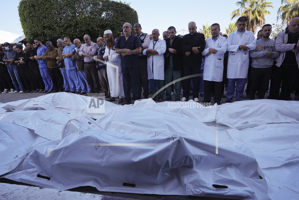 The scene in Gaza after the Israeli invasion