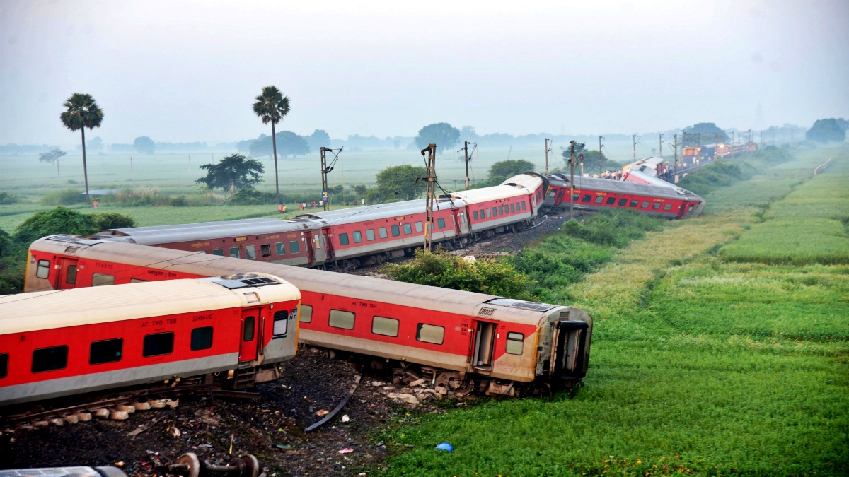 रघुनाथपुर ट्रेन हादसे का फाइल फोटो.