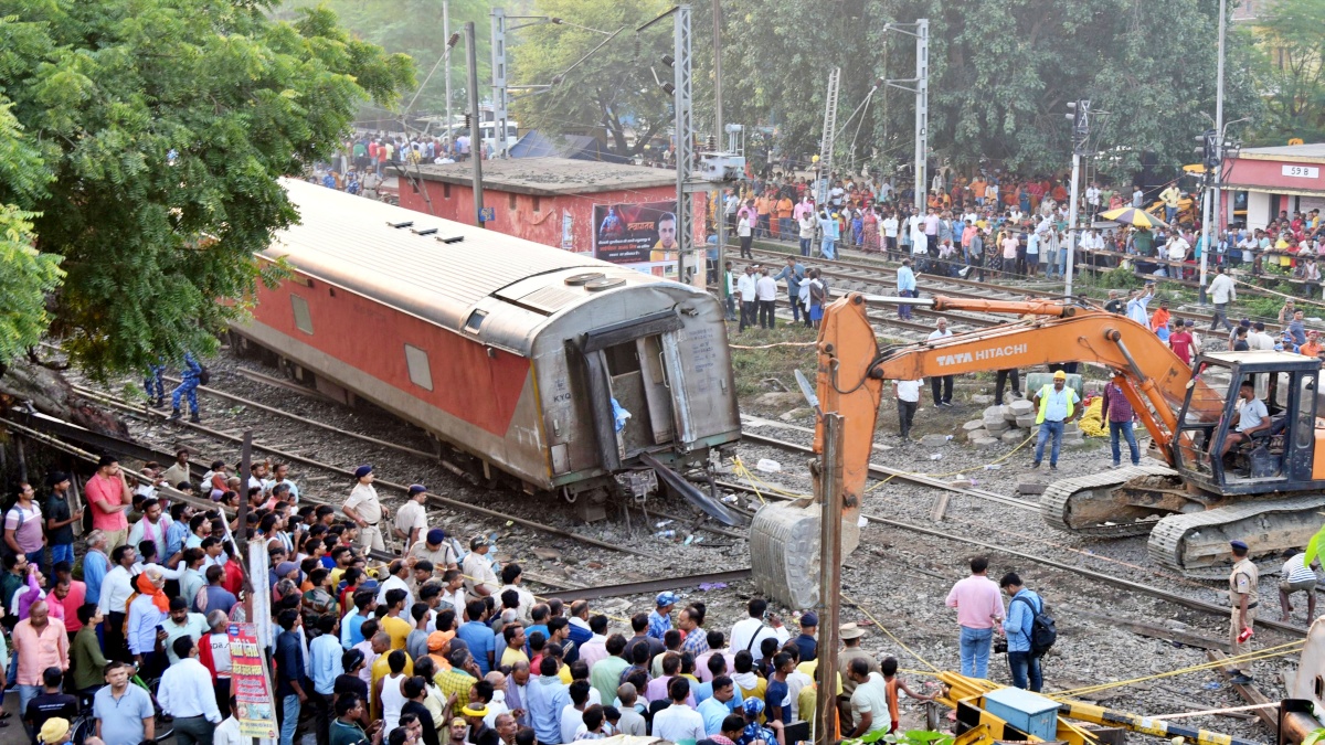 रघुनाथपुर ट्रेन हादसे का फाइल फोटो.