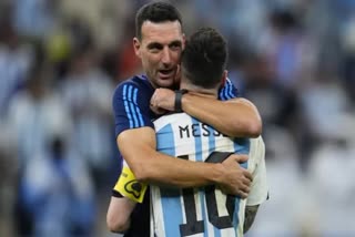 Argentina football team coach Lionel Scaloni  Argentina football team  Lionel Scaloni  Lionel Scaloni hints retirement  Brazil vs Argentina FIFA world cup 2026 qualifier  FIFA world cup 2026 qualifier  വിരമിക്കല്‍ സൂചന നല്‍കി ലയണല്‍ സ്‌കലോണി  ലയണല്‍ സ്‌കലോണി  ലയണല്‍ സ്‌കലോണി വിരമിക്കല്‍  അര്‍ജന്‍റീന ഫുട്‌ബോള്‍ ടീം  ബ്രസീല്‍ vs അര്‍ജന്‍റീന  ഫിഫ ലോകകപ്പ് 2023 ക്വാളിഫയര്‍