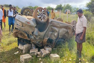 Car_Overturned_While_Illegally_Transporting_Liquor