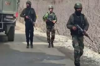 AN ENCOUNTER HAS STARTED IN THE KALAKOTE AREA OF RAJOURI JAMMU AND KASHMIR POLICE