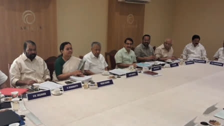 KERALA CABINET MEETING HELD OUTSIDE