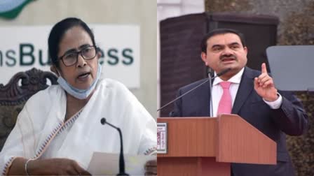 ബംഗാൾ ഗ്ലോബൽ ബിസിനസ് ഉച്ചകോടി  Mamata Banerjee  Bengal global business summit 2023  Adani Ports and SEZ Ltd  Mamata Banerjee and Adani port controversy  Tajpur port development tender  Mamata Banerjee invites tender for Tajpur port  Mamata Banerjee in Bengal Global Business Summit  മമത ബാനർജി  താജ്‌പൂർ തുറമുഖ വികസന ടെൻഡർ  അദാനി പോർട്ട്‌സ് ആൻഡ് സെസ് ലിമിറ്റഡ്  താജ്‌പൂർ ആഴക്കടൽ തുറമുഖ വികസനത്തിന് പുതിയ ടെൻഡർ