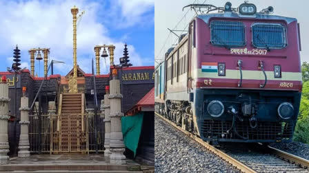 Sabarimala special train services  special trains to Sabarimala from Telangana Andhra  64 more special trains to Sabarimala  64 സ്‌പെഷ്യല്‍ ട്രെയിനുകള്‍  ശബരിമലയിലേക്ക് 64 സ്‌പെഷ്യല്‍ ട്രെയിനുകള്‍  സബരിമല സ്‌പെഷ്യല്‍ ട്രെയിന്‍ സര്‍വീസ്