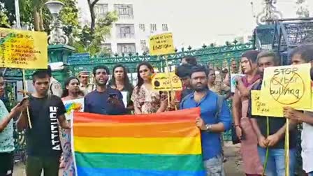 Secrateriate March of LGBTQ Members  lgbtq Cyber Atatck  എൽജിബിടിക്യു  എൽജിബിടിക്യു പ്രതിഷേധം  സൈബർ ബുള്ളിയിങ്  എൽജിബിടിക്യു സൈബർ ബുള്ളിയിങ്  ക്വിയർ  LGBTQ Members Cyber Atatck  ശീതൾ ശ്യാം  നാദിറ ട്രാന്‍സ്