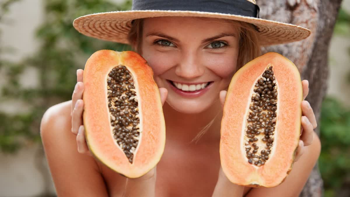 PAPAYA FACE PACK  FACE PACK FOR GLOW AND HEALTHY SKIN  HOME MADE PAPAYA FACE PACK  HOW TO USE PAPAYA FOR HEALTHY SKIN