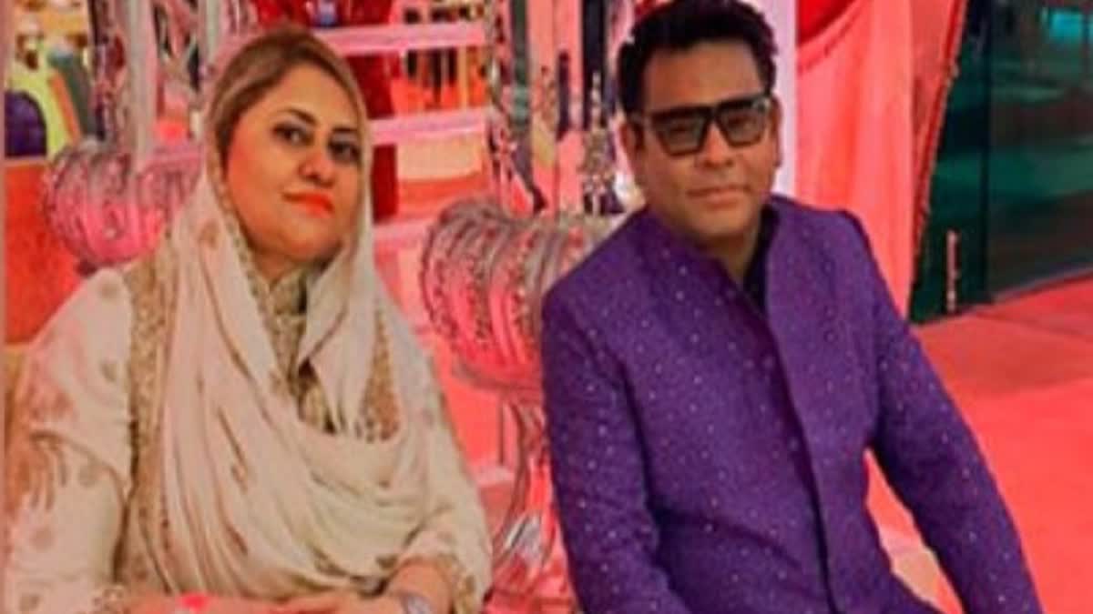 AR Rahman and Saira Bano