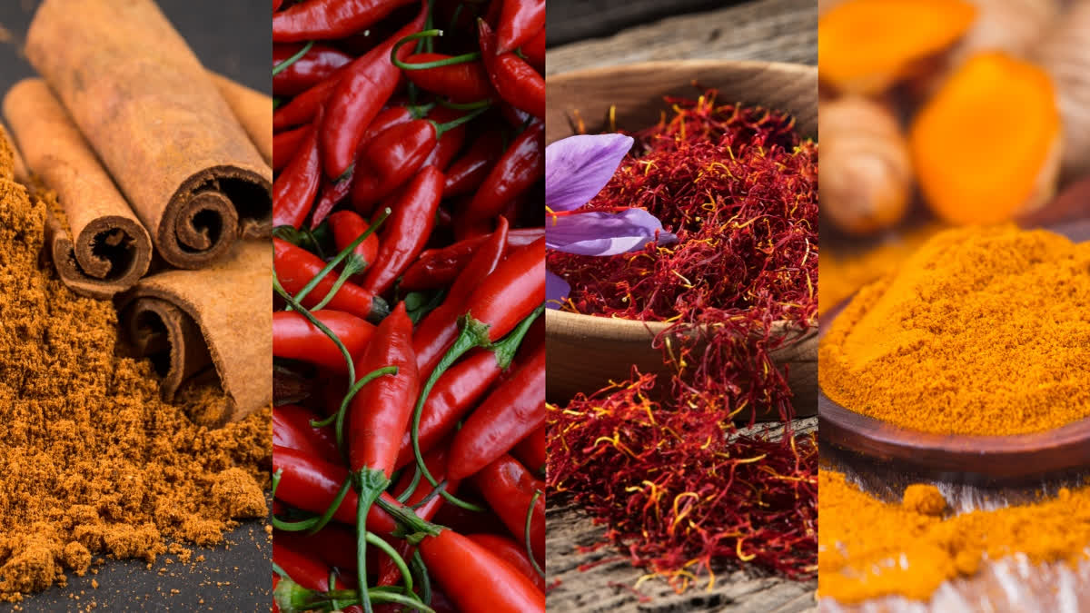 Cinnamon, Red Chili, and Saffron to boost metabolism