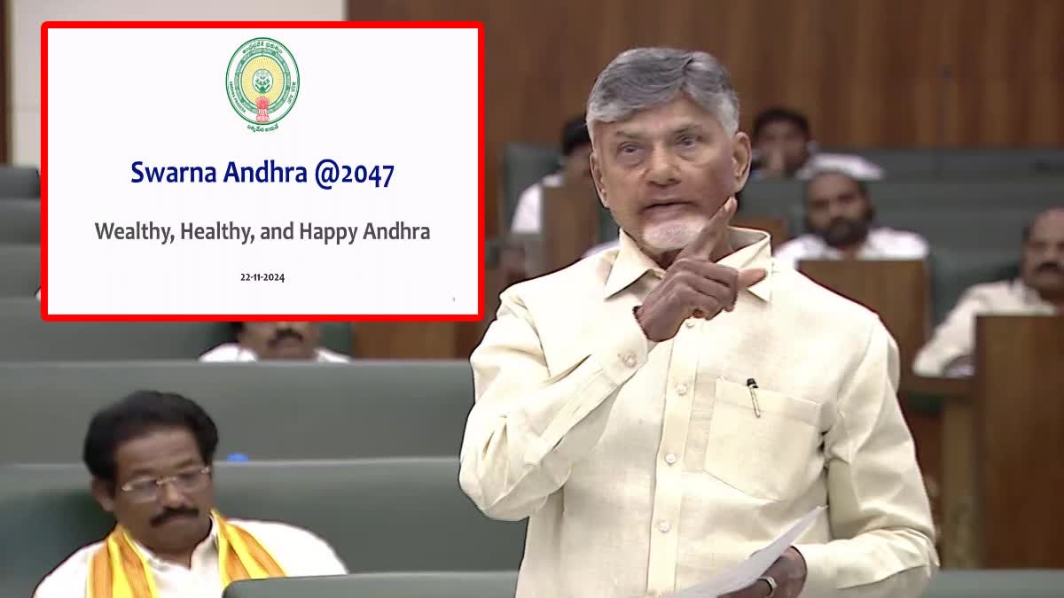 CM Chandrababu on Swarnandhra 2047