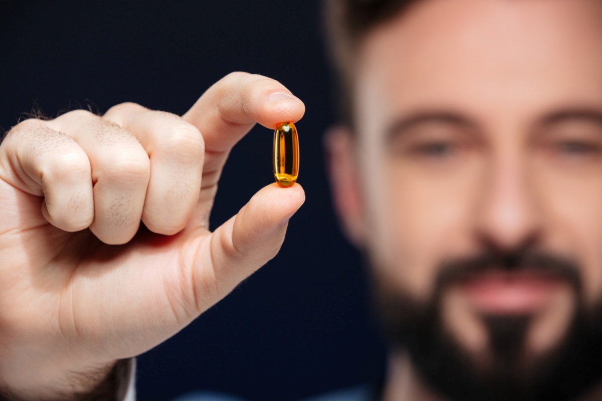 Vitamin D dietary supplements come in pill form