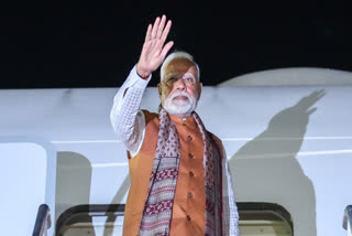 Narendra Modi departs from Guyana