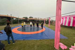 Wrestling Competition in Bharatpur