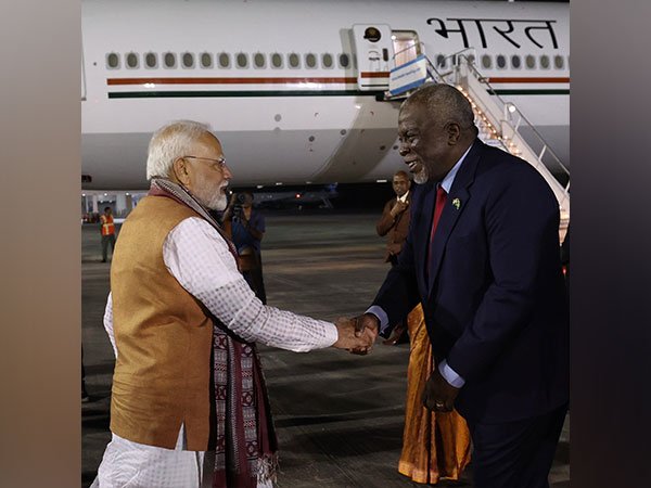 Narendra Modi departs from Guyana