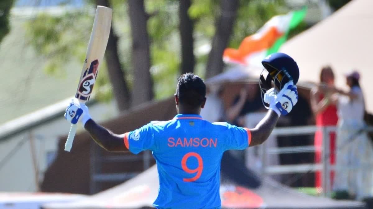 Mohammad Kaif on Sanju Samson Century  Sanju Samson Century in India vs South Africa  Mohammad Kaif on Sanju Samson X factor  Sunil Gavaskar on Sanju Samson  സഞ്‌ജു സാംസണെ അഭിനന്ദിച്ച് മുഹമ്മദ് കൈഫ്‌  സഞ്‌ജു സാംസണ്‍ സെഞ്ചുറി ദക്ഷിണാഫ്രിക്ക  സഞ്‌ജു സാംസണ്‍ എക്‌സ് ഫാക്‌ടര്‍  സഞ്‌ജു സാംസണ്‍ ഏകദിന സെഞ്ചുറി  Sanju Samson ODI Century  സഞ്‌ജു സാംസണ്‍