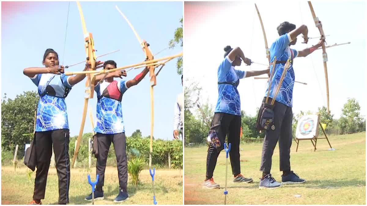 adilabad tribal Youth in Archery