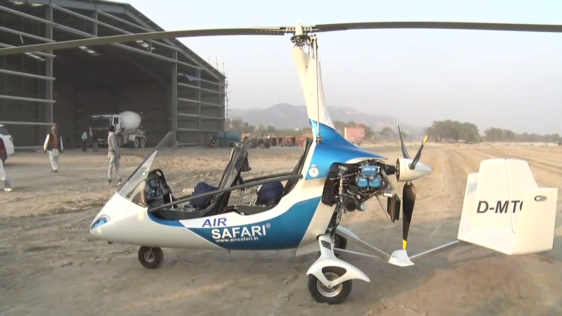Gyrocopter in Uttarakhand