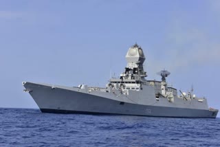 ndigenous guided missile destroyer in Gulf