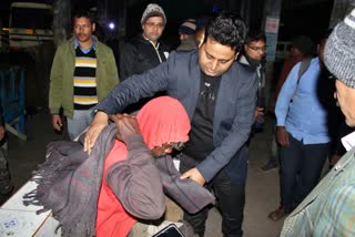 Ramgarh DC distributed blankets
