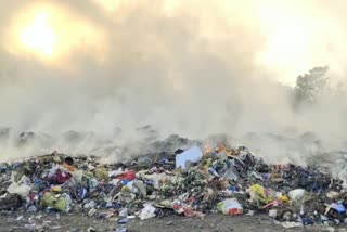 Officers Reaction on Burning of Garbage