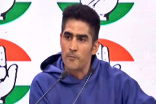 Boxer Vijender Singh called a press conference and said that the sports industry is upset with Sakshi Malik's retirement after Brij Bhushan Singh's aide Sanjay Singh's appointment as President of Wrestling Federation of India in New Delhi on Friday.
