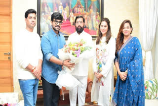 Ram Charan, Upasana Konidela meet Maharashtra CM Eknath Shinde, actor expresses gratitude for 'exceptional hospitality' offered to them