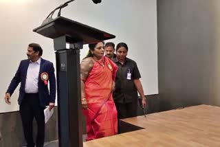 Telangana Governor Fallen Video